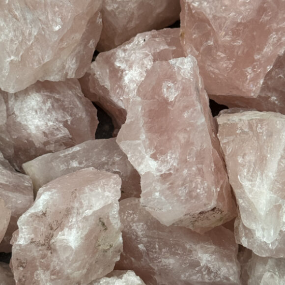 Rose Quartz Tumble Rough (Medium)